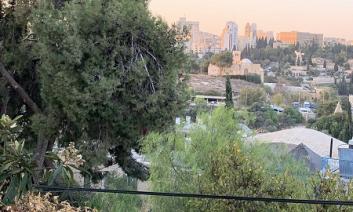דירה בבית ערבי עם  מירפסת ונוף -חצי מדו מישפחתי